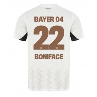 Pánský Fotbalový dres Bayer Leverkusen Victor Boniface #22 2024-25 Venkovní Krátký Rukáv